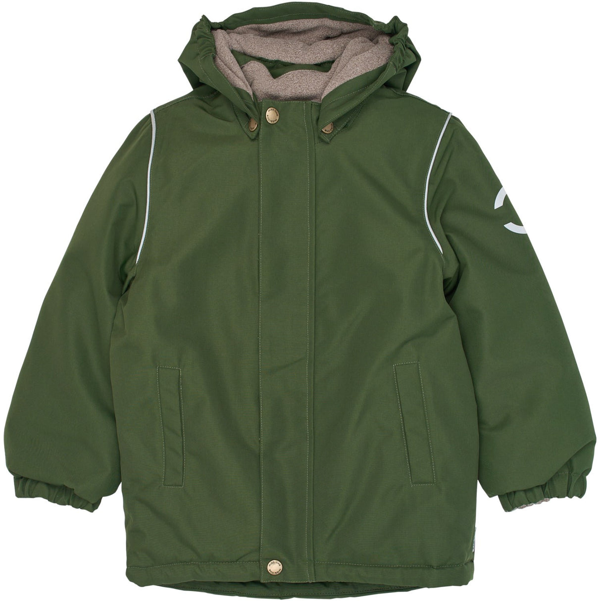 Mikk-Line Kombu Green Winter Jakke Solid