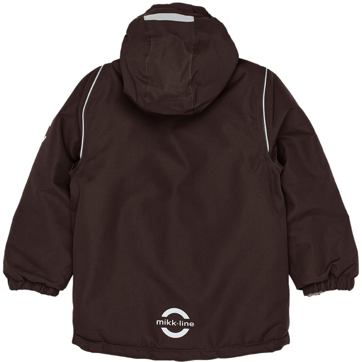 Mikk-Line Coffee Bean Winter Jakke Solid Brown