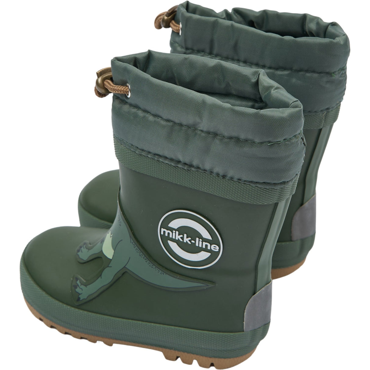 Mikk-Line Kombu Green Gummistøvler Winter - 3D
