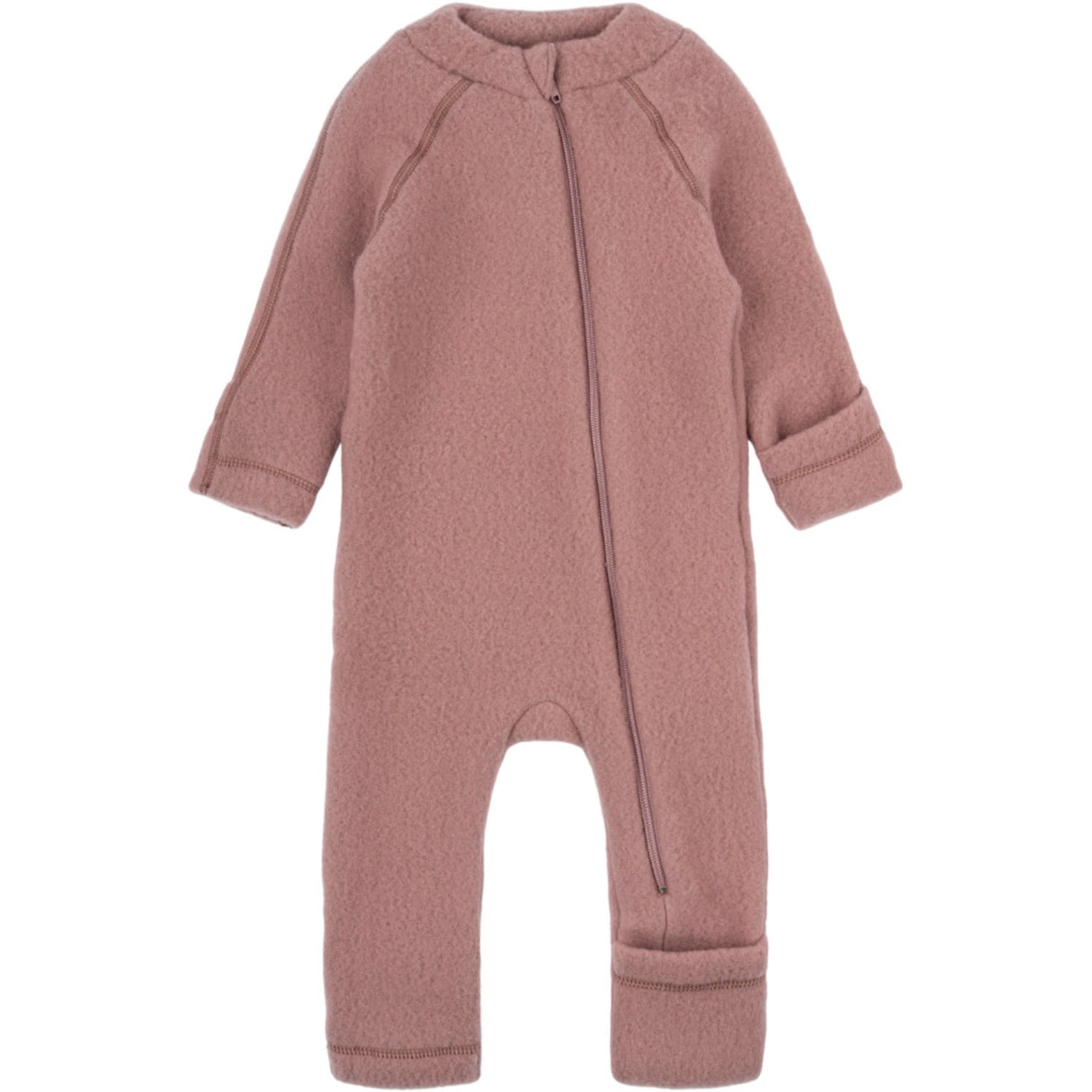 Mikk-Line Uld Baby Heldragt Burlwood