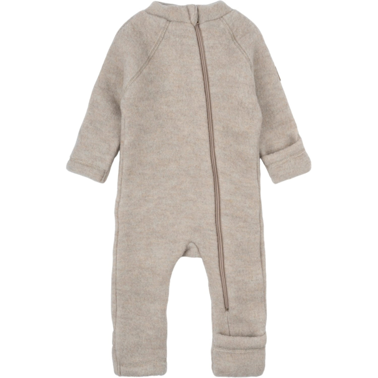 Mikk-Line Uld Heldragt Melange Offwhite