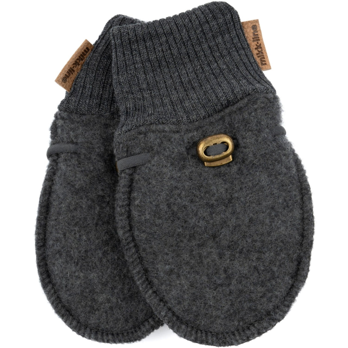 Mikk-Line Uld Luffer Anthracite Melange