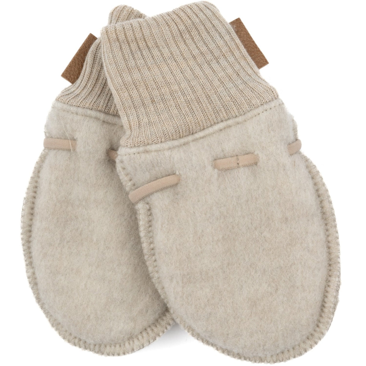 Mikk-Line Uld Luffer Melange Offwhite