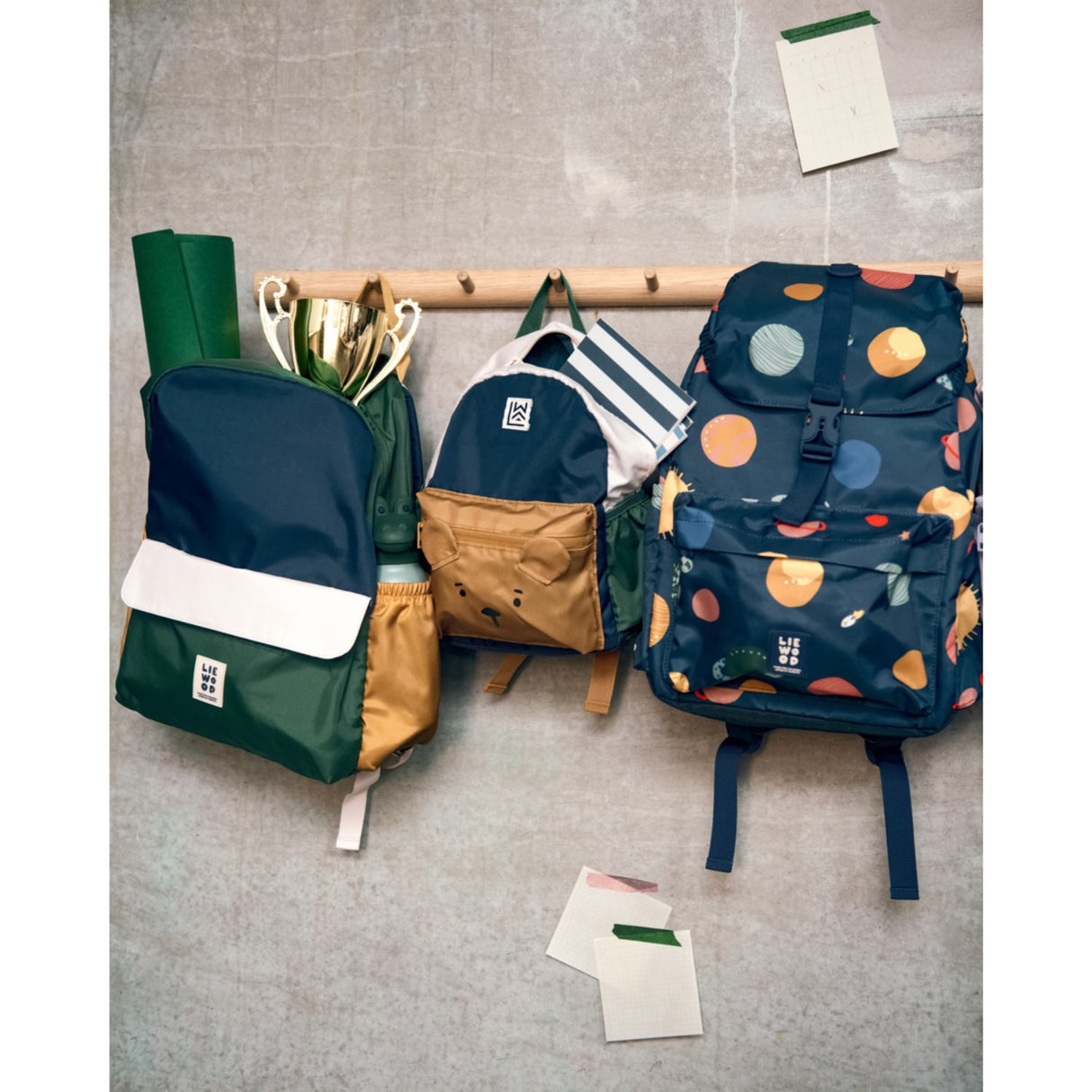 LIEWOOD Universe / Classic Navy Johnny School Rygsæk