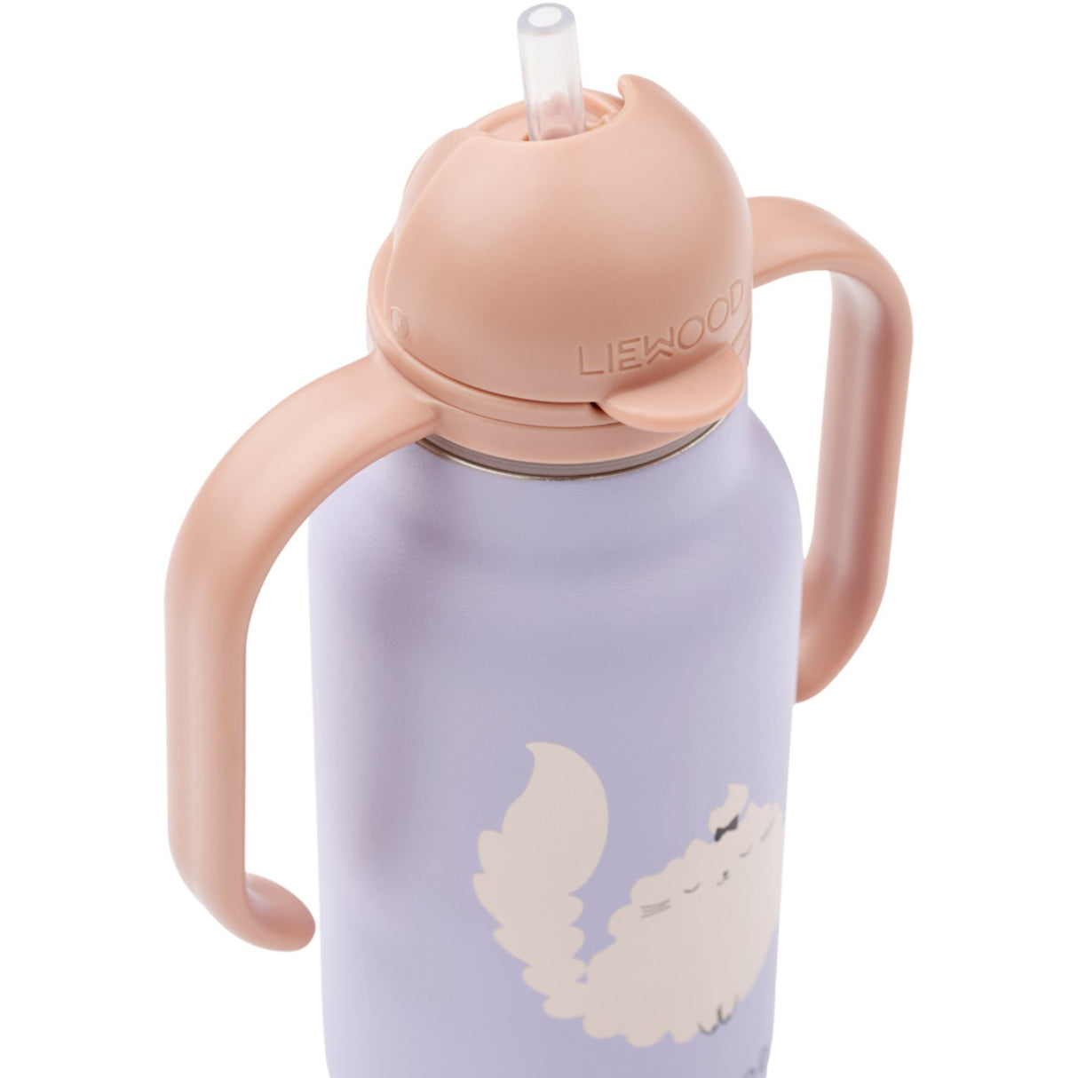 LIEWOOD Cat / Warm Lilac Kimmie Water Flaske 250 Ml