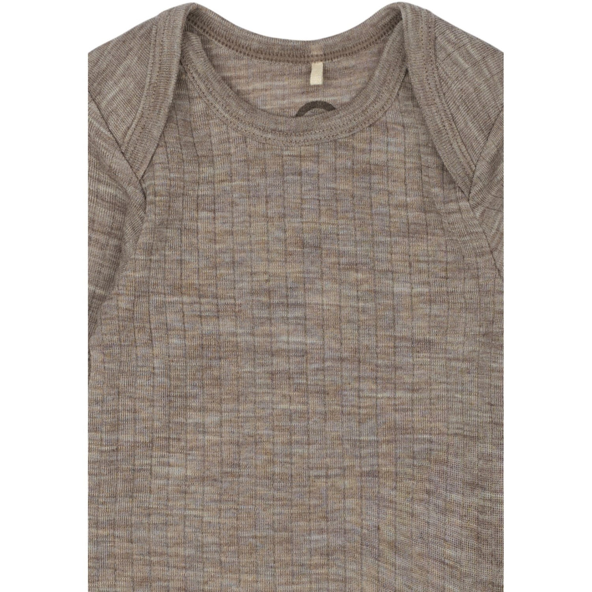 Mikk-Line Melange Denver Merino Uld Ls Body