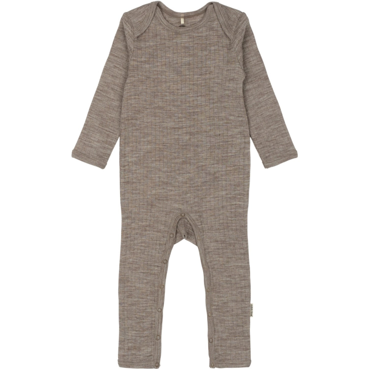 Mikk-Line Melange Denver Merino Uld Ls Dragt