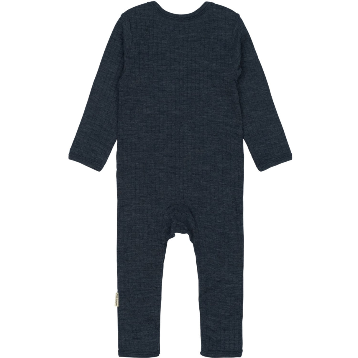 Mikk-Line Melange Blue Nights Merino Uld Ls Dragt