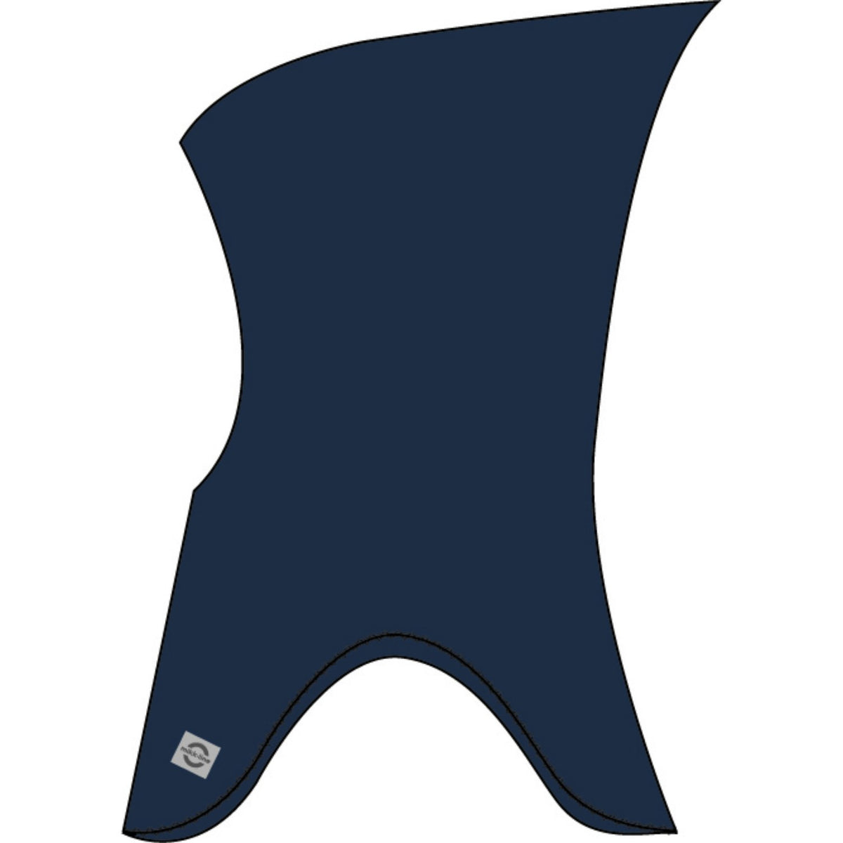 Mikk-Line Blue Nights Uld Fullface Tip - Solid M/ Vindstop