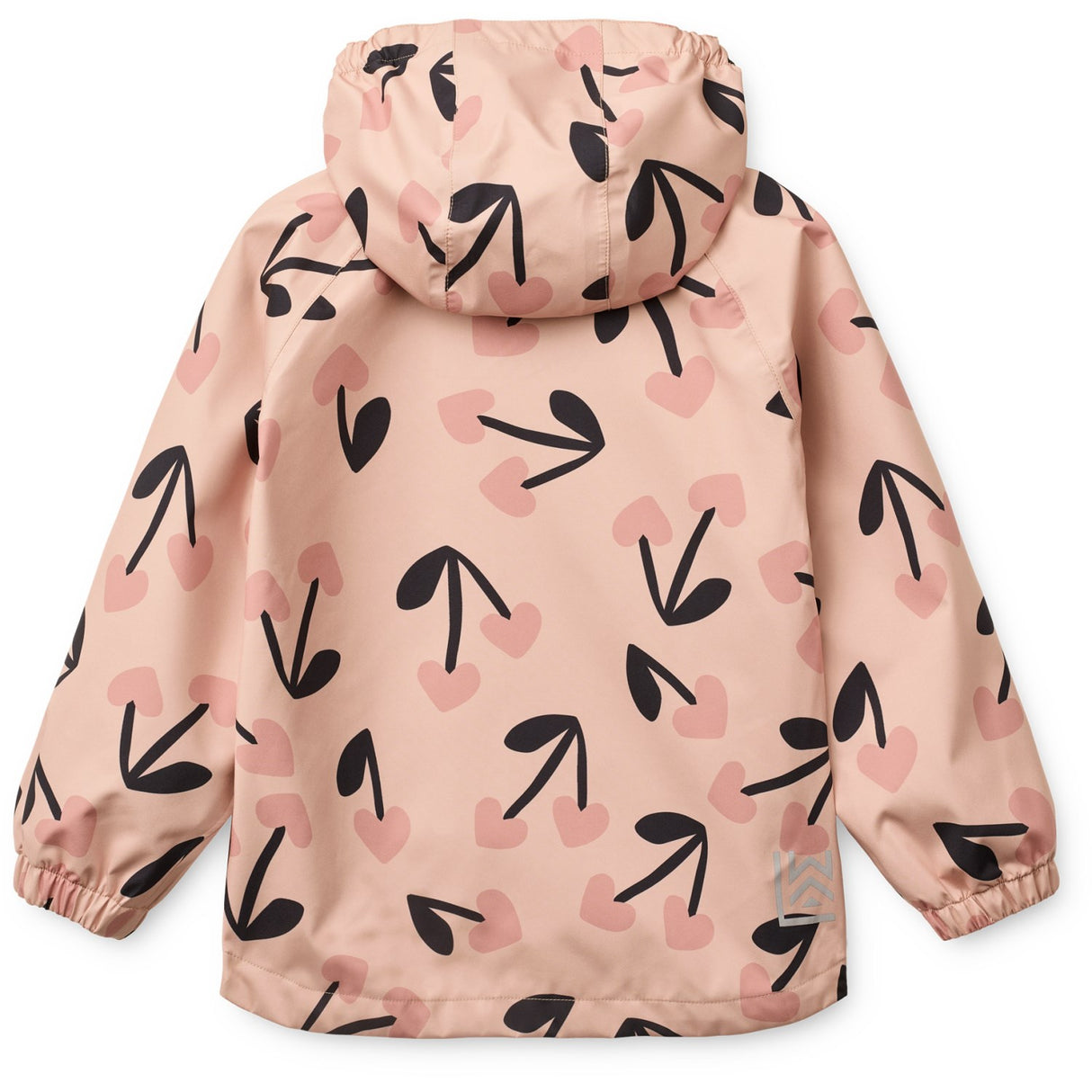 LIEWOOD Mega Cherry Heart/ Rosey Mix Pedia Regntøj Sæt
