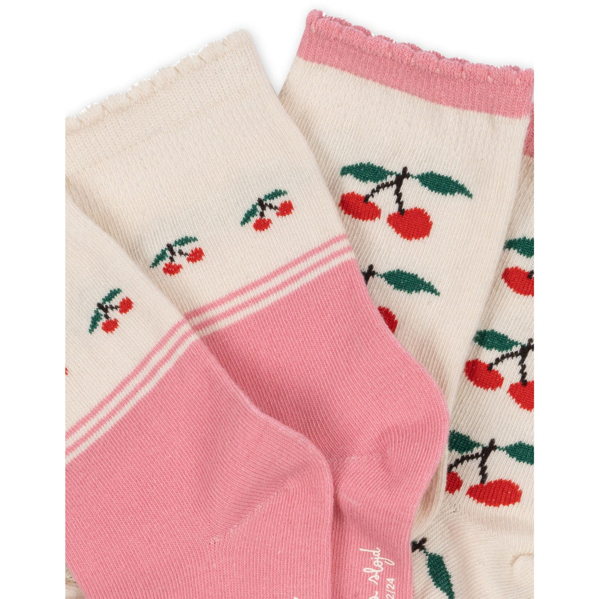 Konges Sløjd Cherry Mix 2 Pak Jacquard Strømper