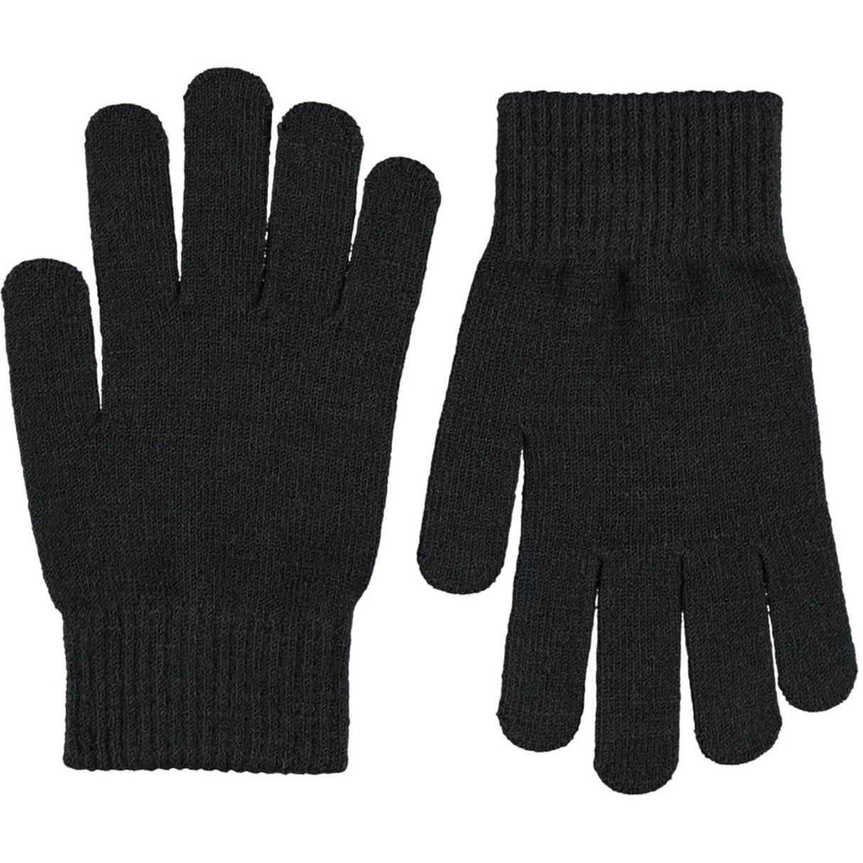 Molo Grey Melange Kiddy Uld Handsker