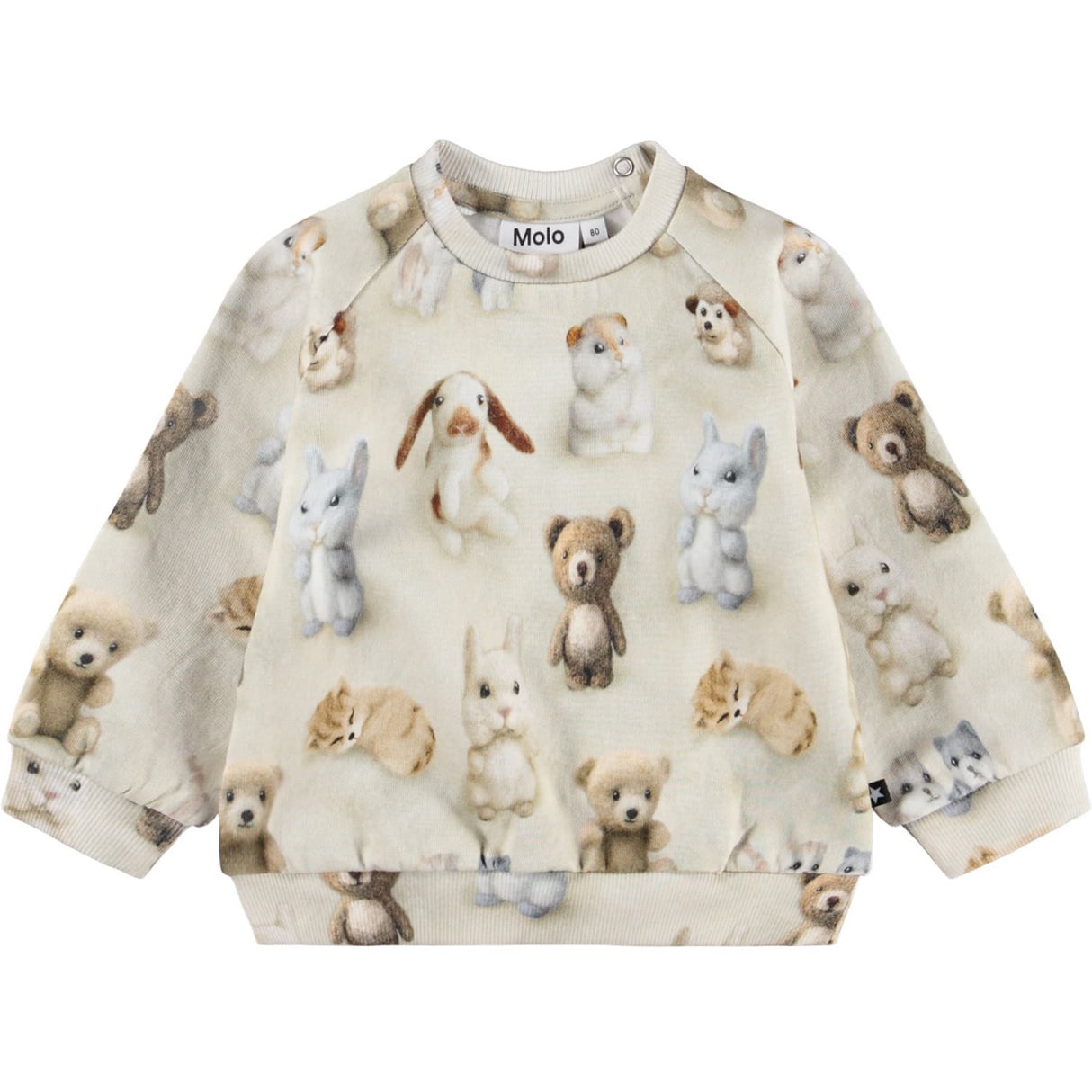 Molo Felted Friends Disc Sweatshirt