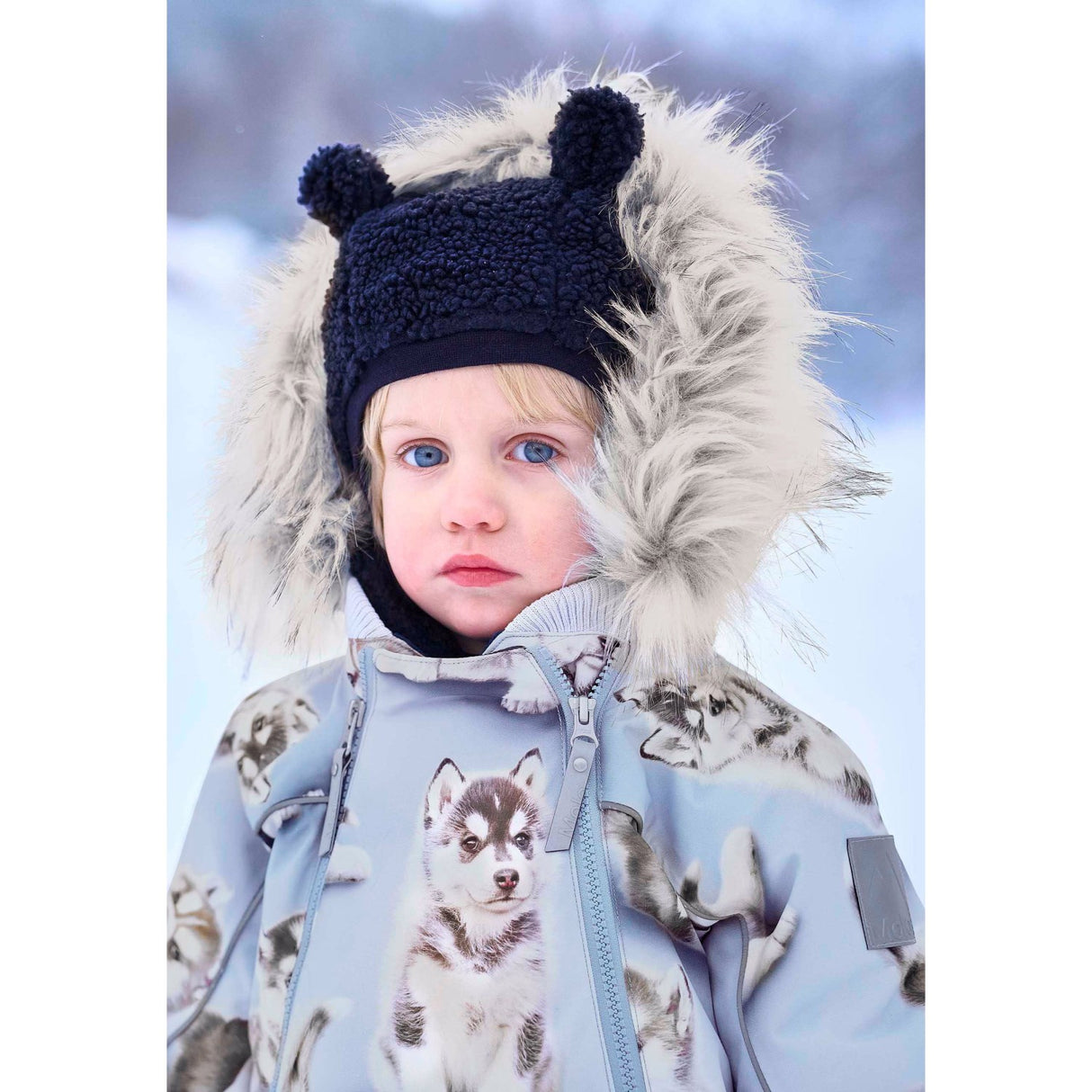 Molo Husky Cubs Pyxis Pels Baby Flyverdragt
