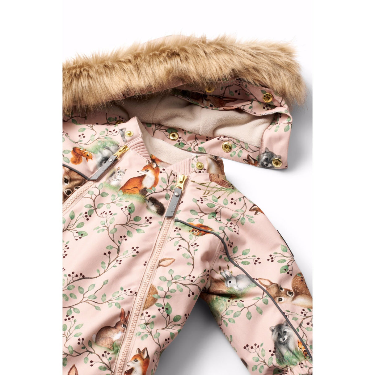 Molo Furry Friends Pyxis Pels Baby Flyverdragt