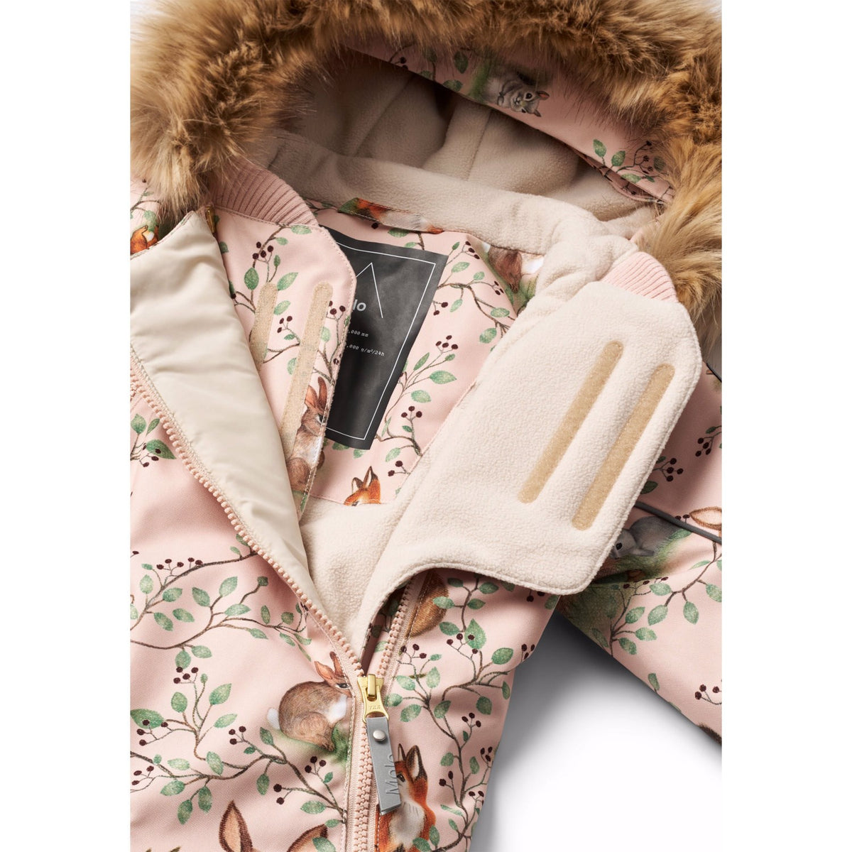Molo Furry Friends Pyxis Pels Baby Flyverdragt