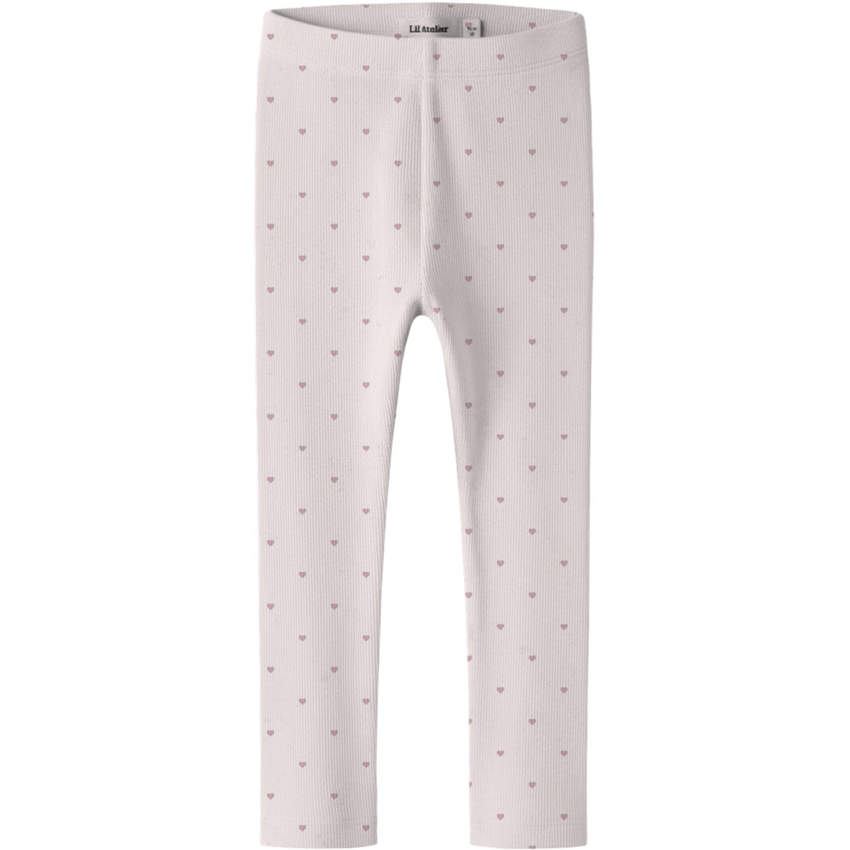 Lil'Atelier Hushed Violet Heart Nmfgago Slim Leggings Lil Noos