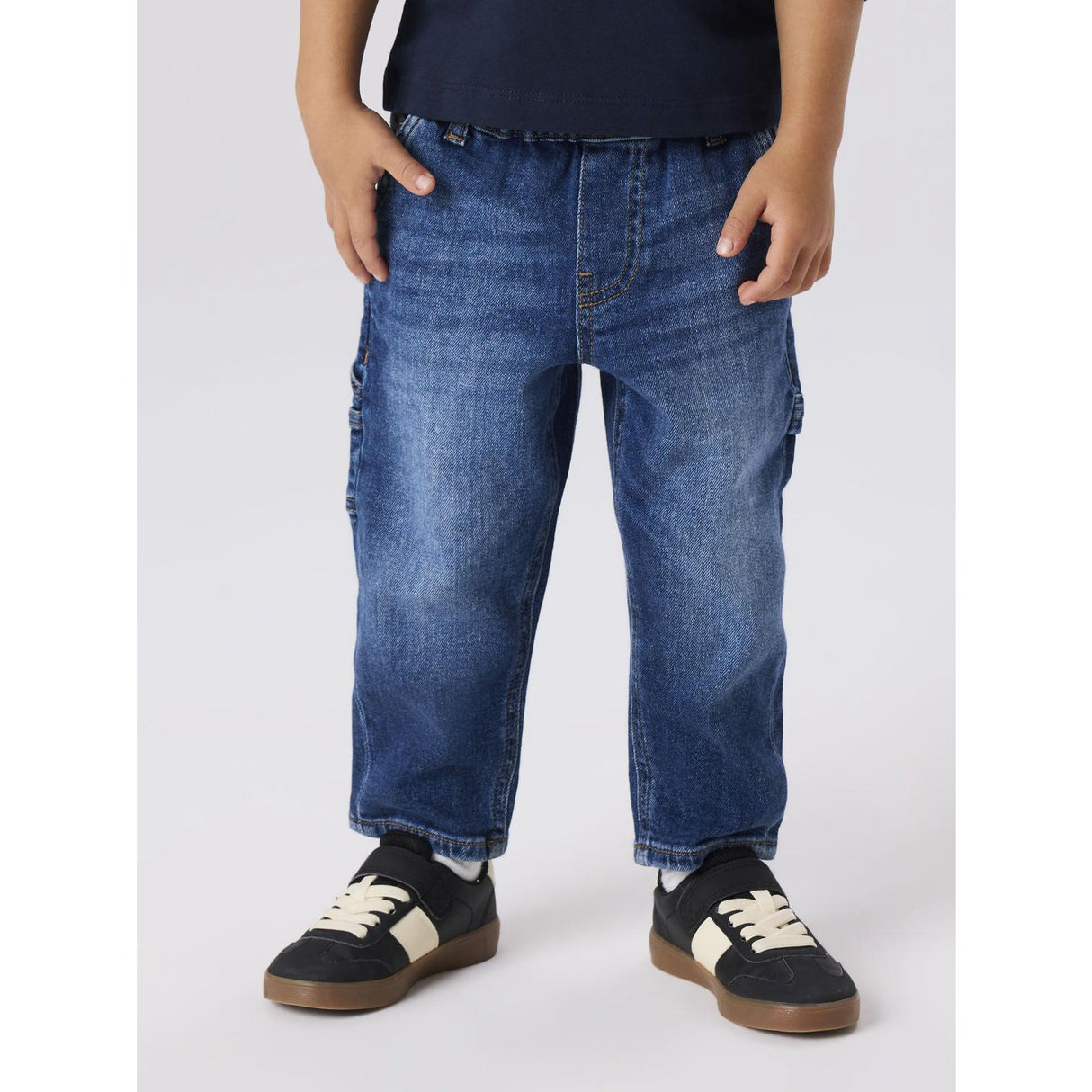 Name It Dark Blue Denim Nmmben Tapered Jeans Carp 8940-Bc Noos