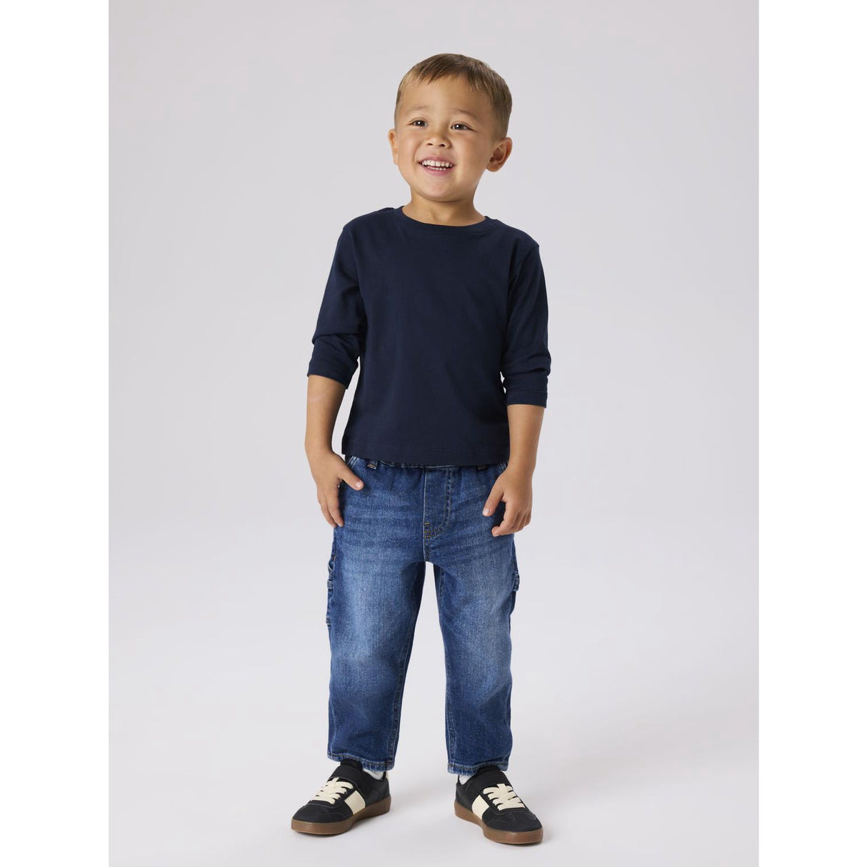 Name It Dark Blue Denim Nmmben Tapered Jeans Carp 8940-Bc Noos