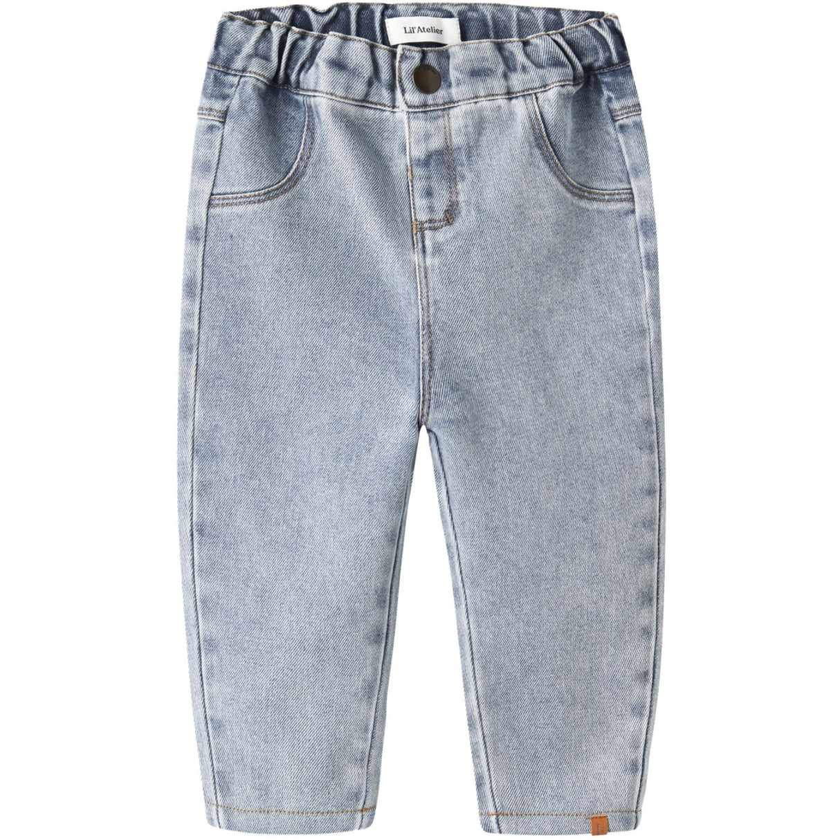 Lil'Atelier Medium Blue Denim Nbndarlee Loose Jeans 4410-Se Lil