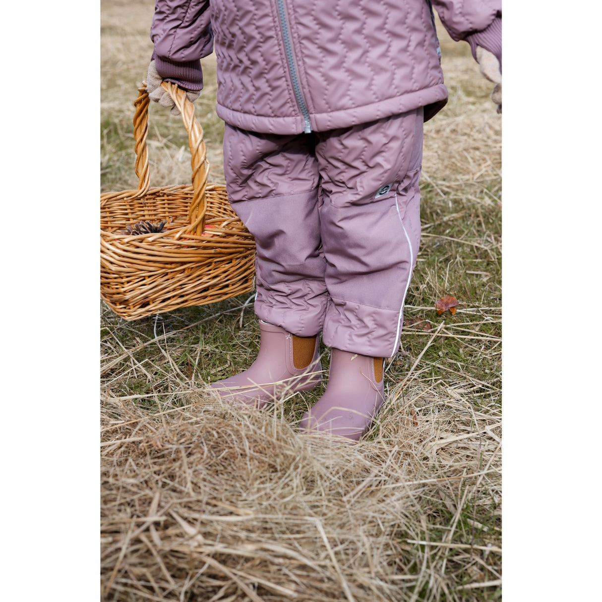 Mikk-Line Twilight Mauve Gummistøvler Winter Tpe - Lavt