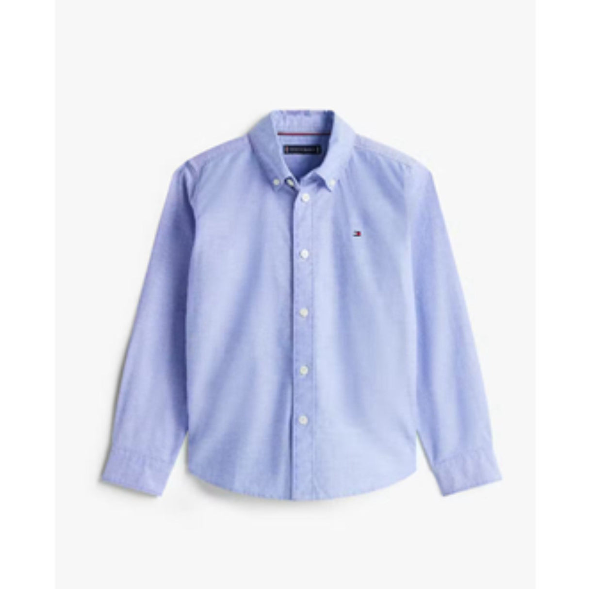 Tommy Hilfiger Calm Blue Flag Oxford Skjorte Ls