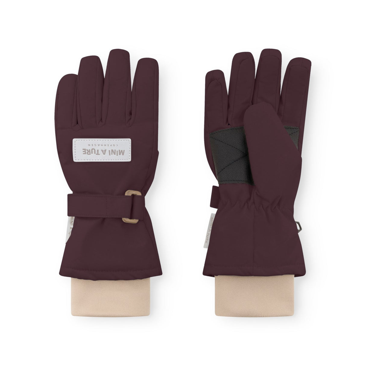 Mini A Ture Fudge Aubergine Matcelio Handsker