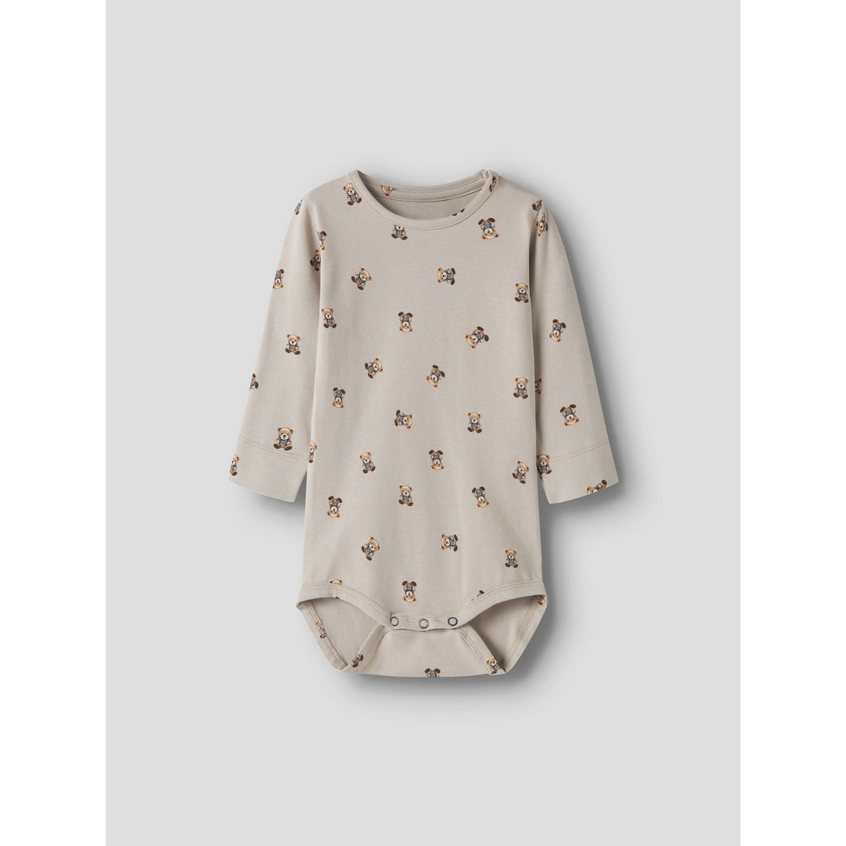 Name It Chateau Gray-Grey Nbmfeyan Ls Body