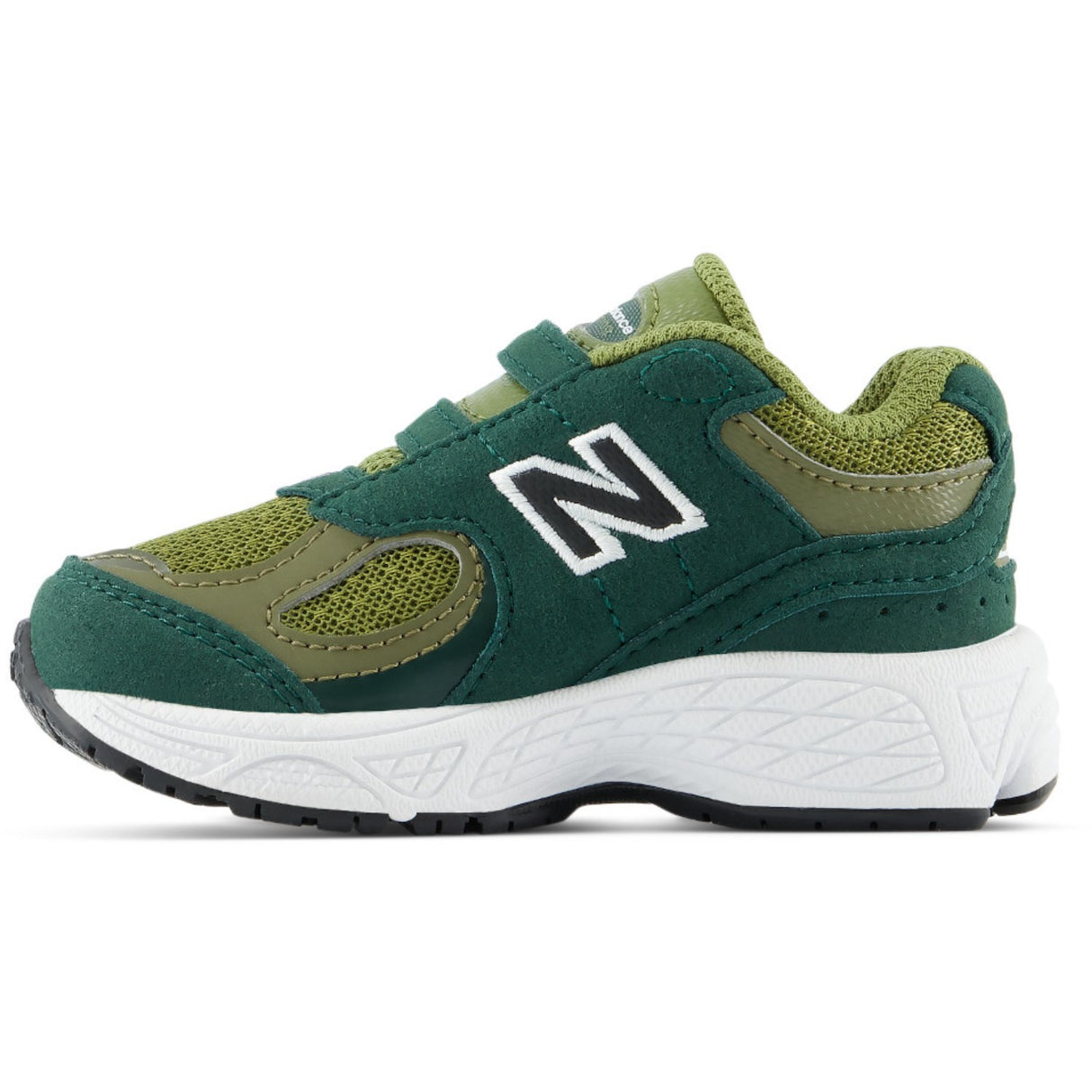New Balance Nordic Green 2002 Kids Hook & Loop