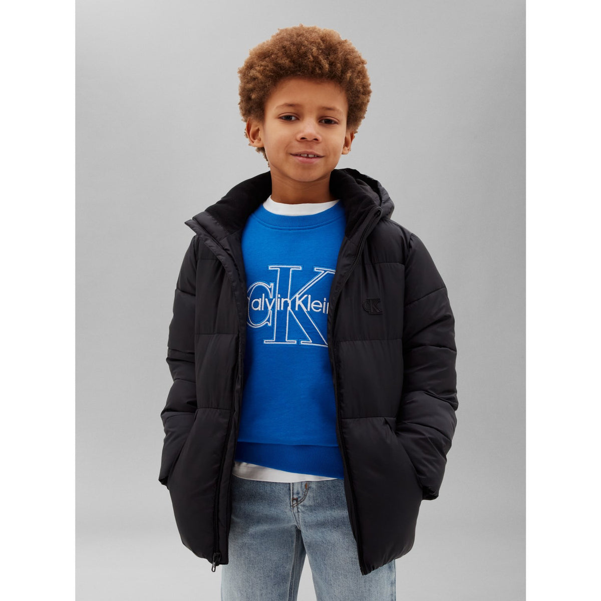Calvin Klein Pvh Black-Black Ck Essential Puffer Jakke