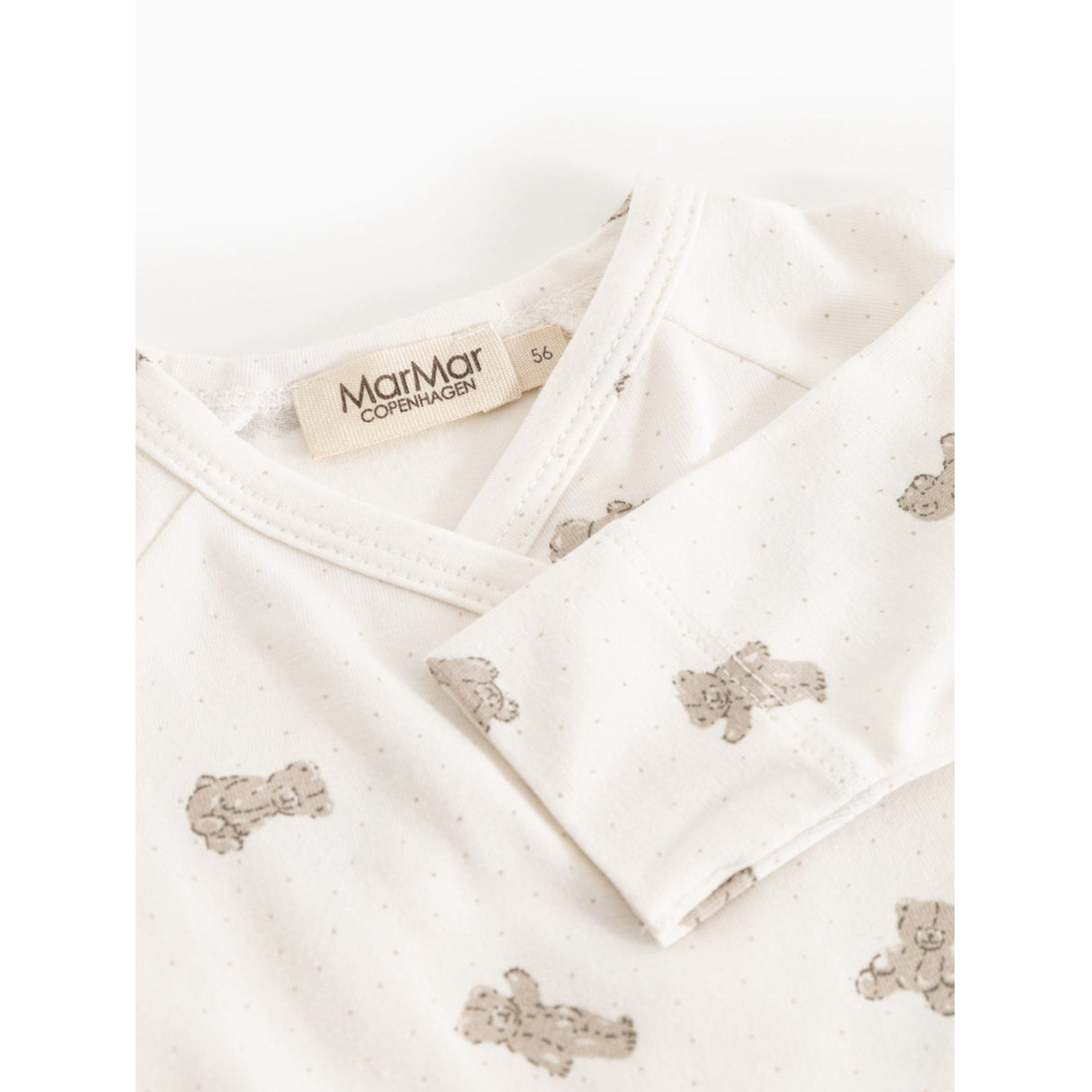 MarMar Modal Smooth Print Teddybears Rubello Heldragt