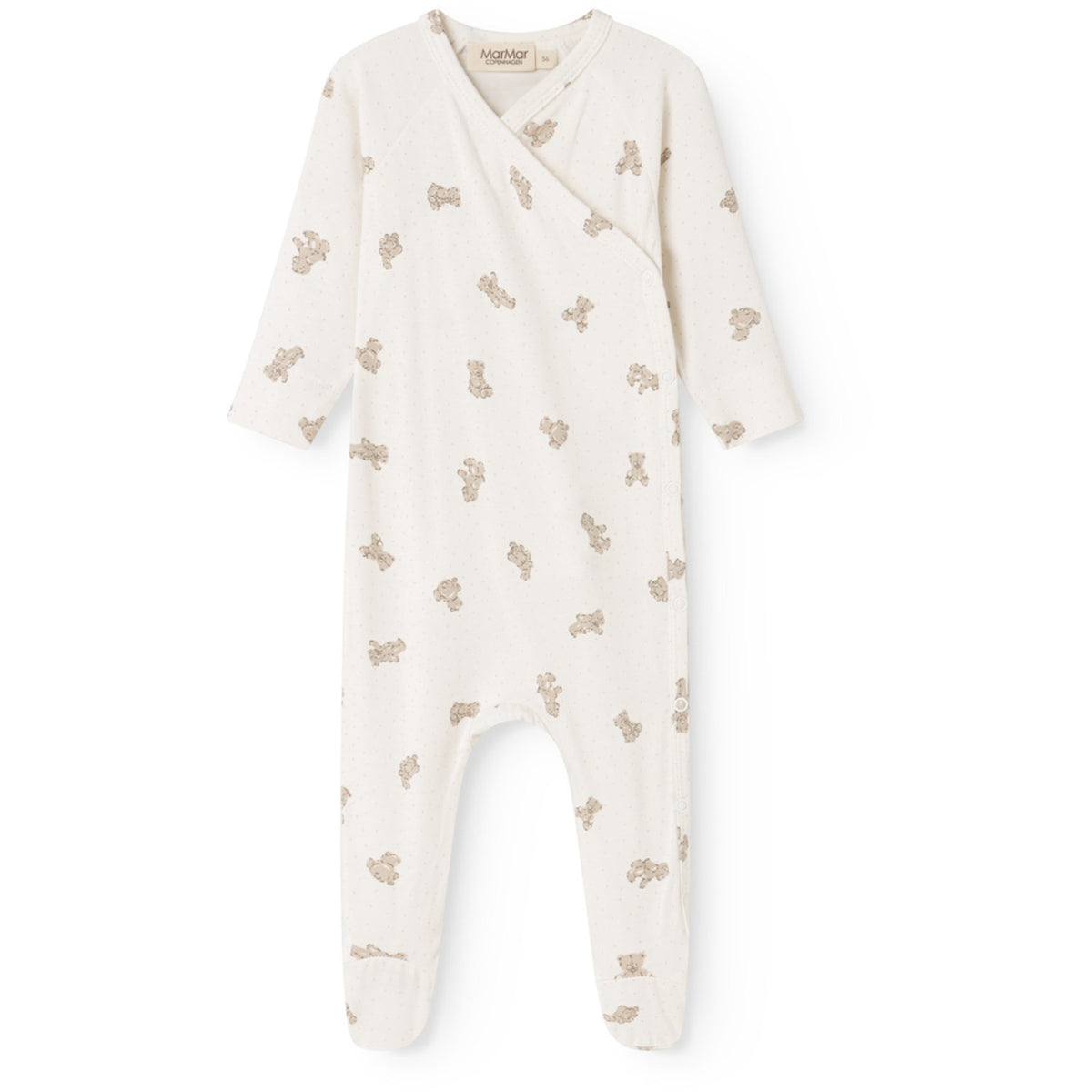 MarMar Modal Smooth Print Teddybears Rubello Heldragt