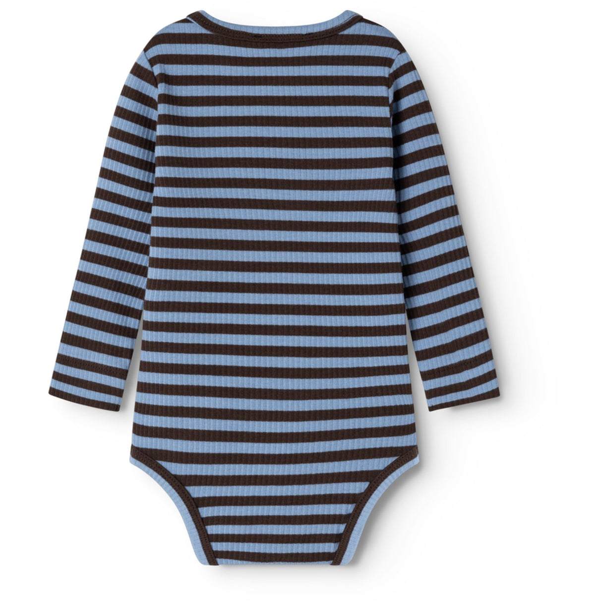 MarMar Modal Stripe Blue Heaven Stripe Plain Body LS