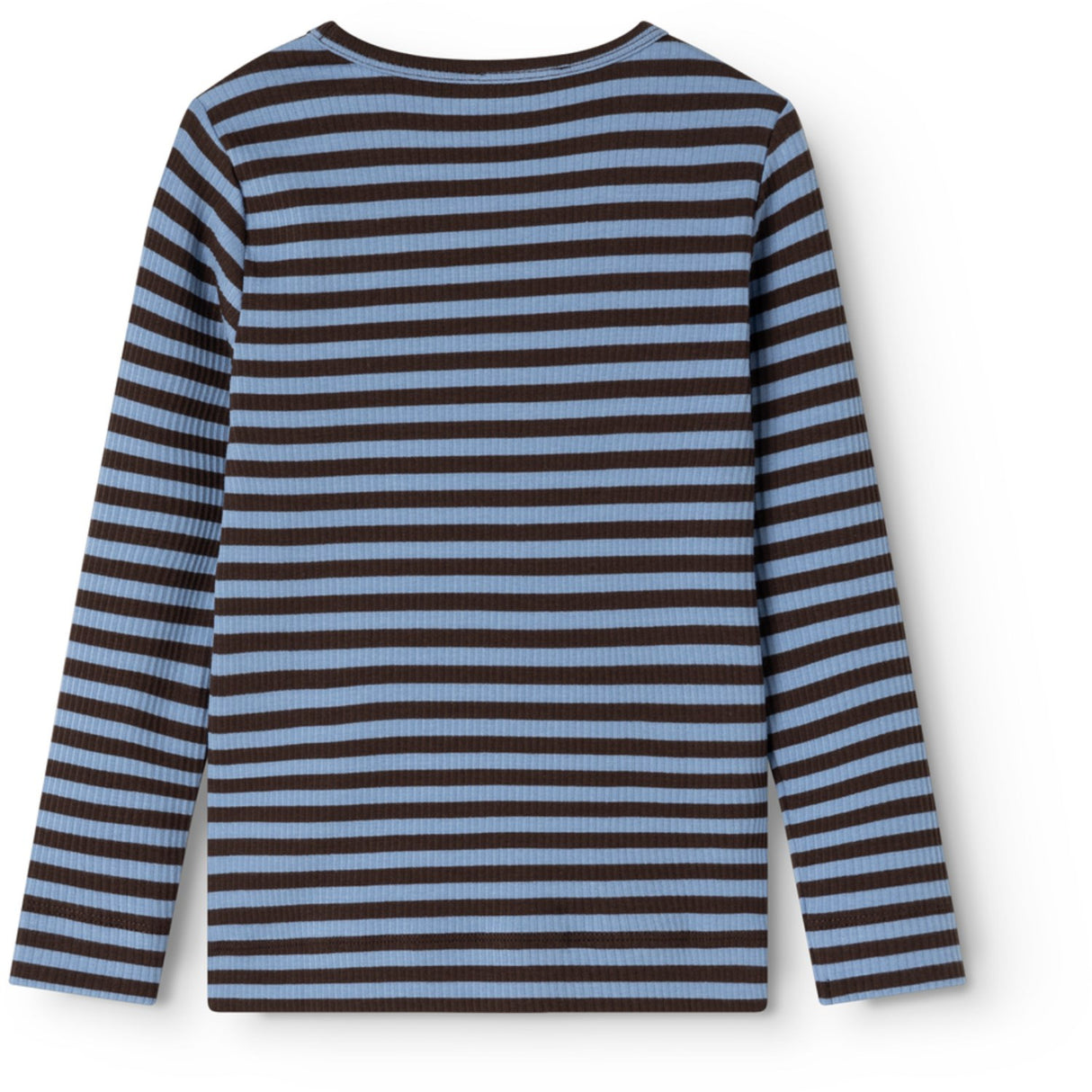 MarMar Modal Stripe Blue Heaven Stripe Plain Bluse
