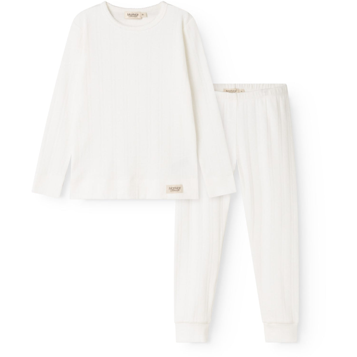 MarMar Modal Pointelle Gentle White Nattøj
