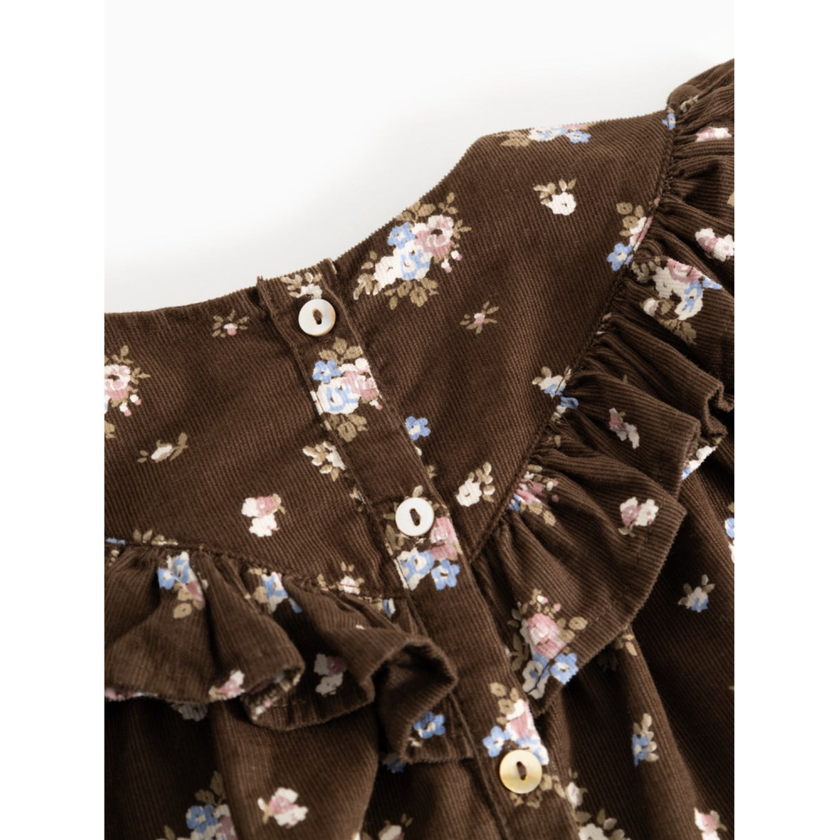 MarMar Fine Cord Autumn Bouquet Tulette Bluse