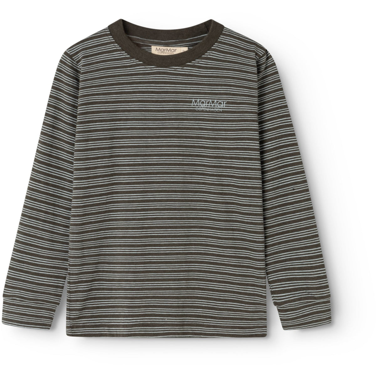 MarMar Modal Fine Stripe Ted LS Bluse