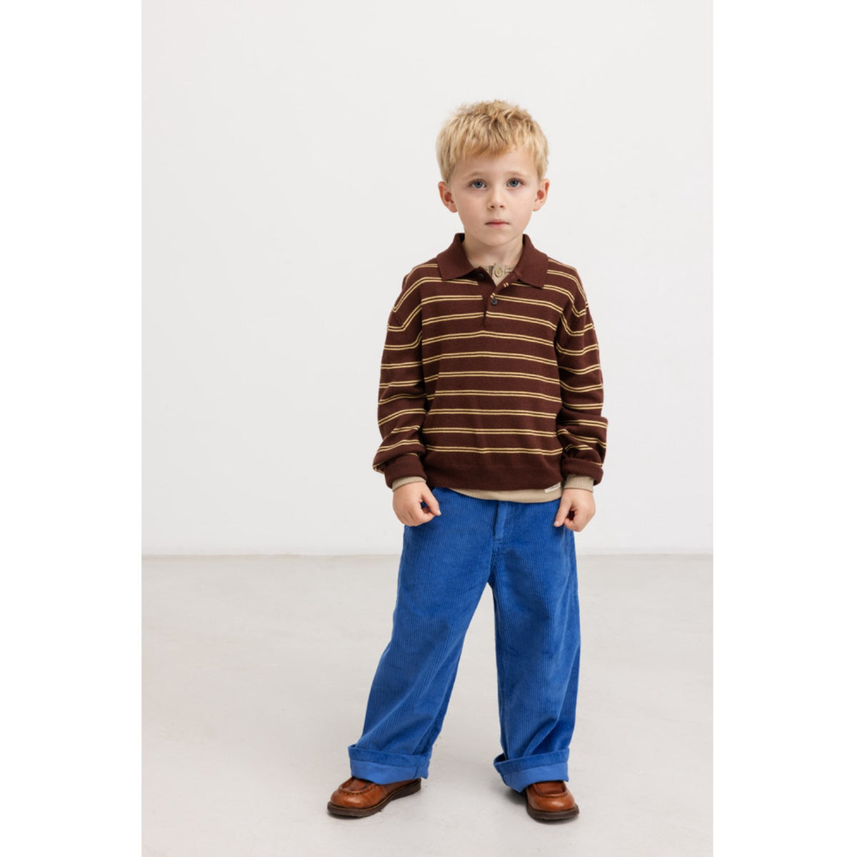 MarMar Heavy Cord Electric Blue Pluto Bukser