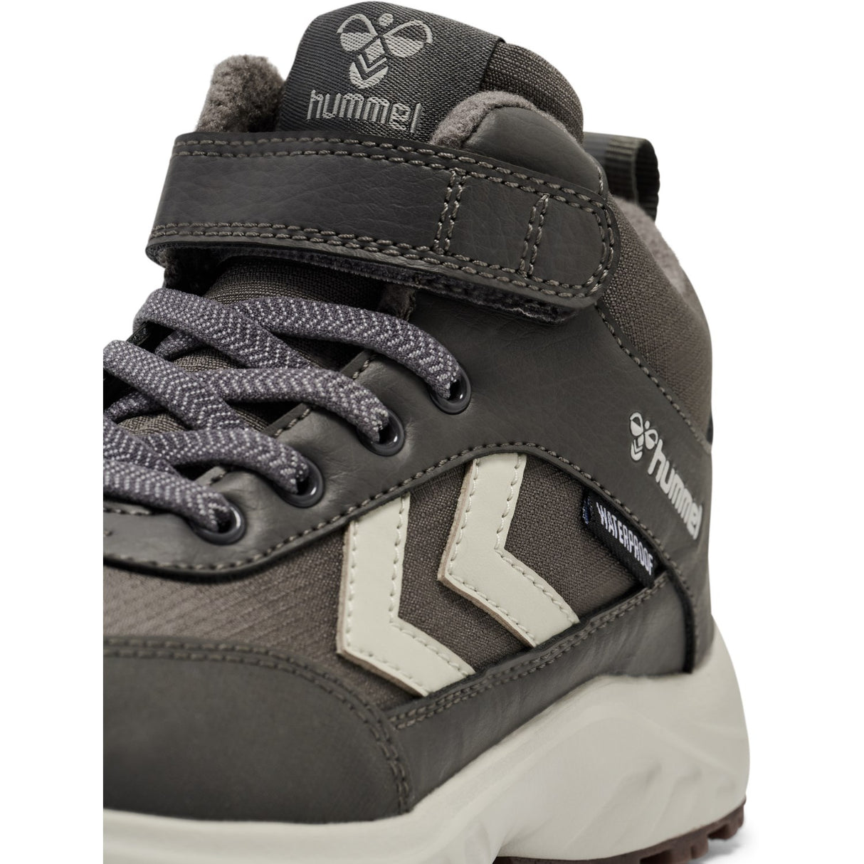 Hummel Dark Gull Gray Root Tex Jr Støvler