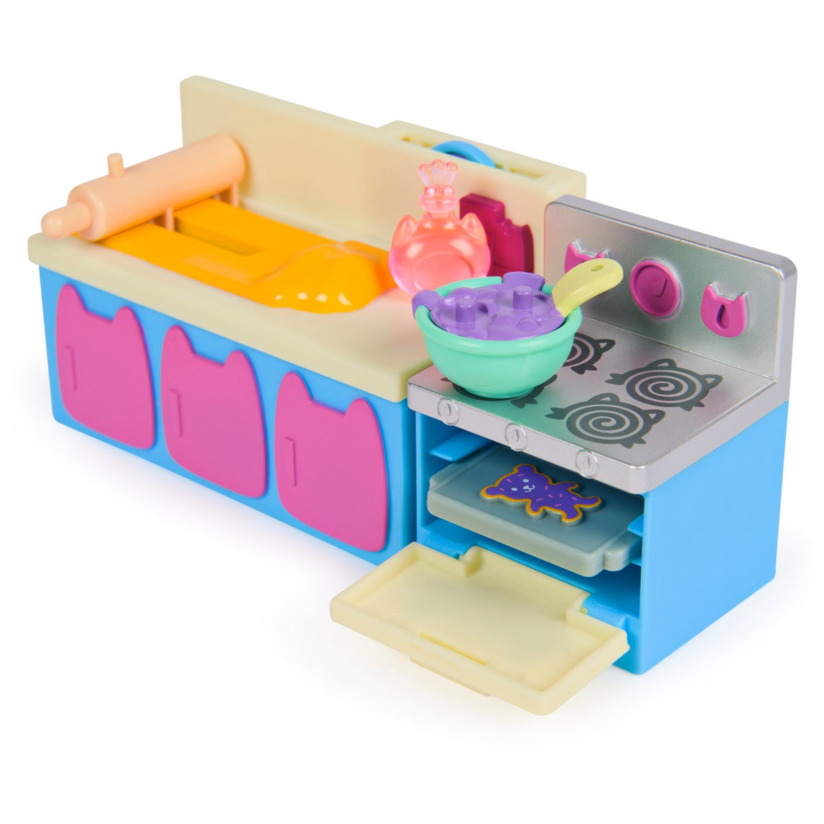 Gabby's Dollhouse Cakey Kat Fe Køkken