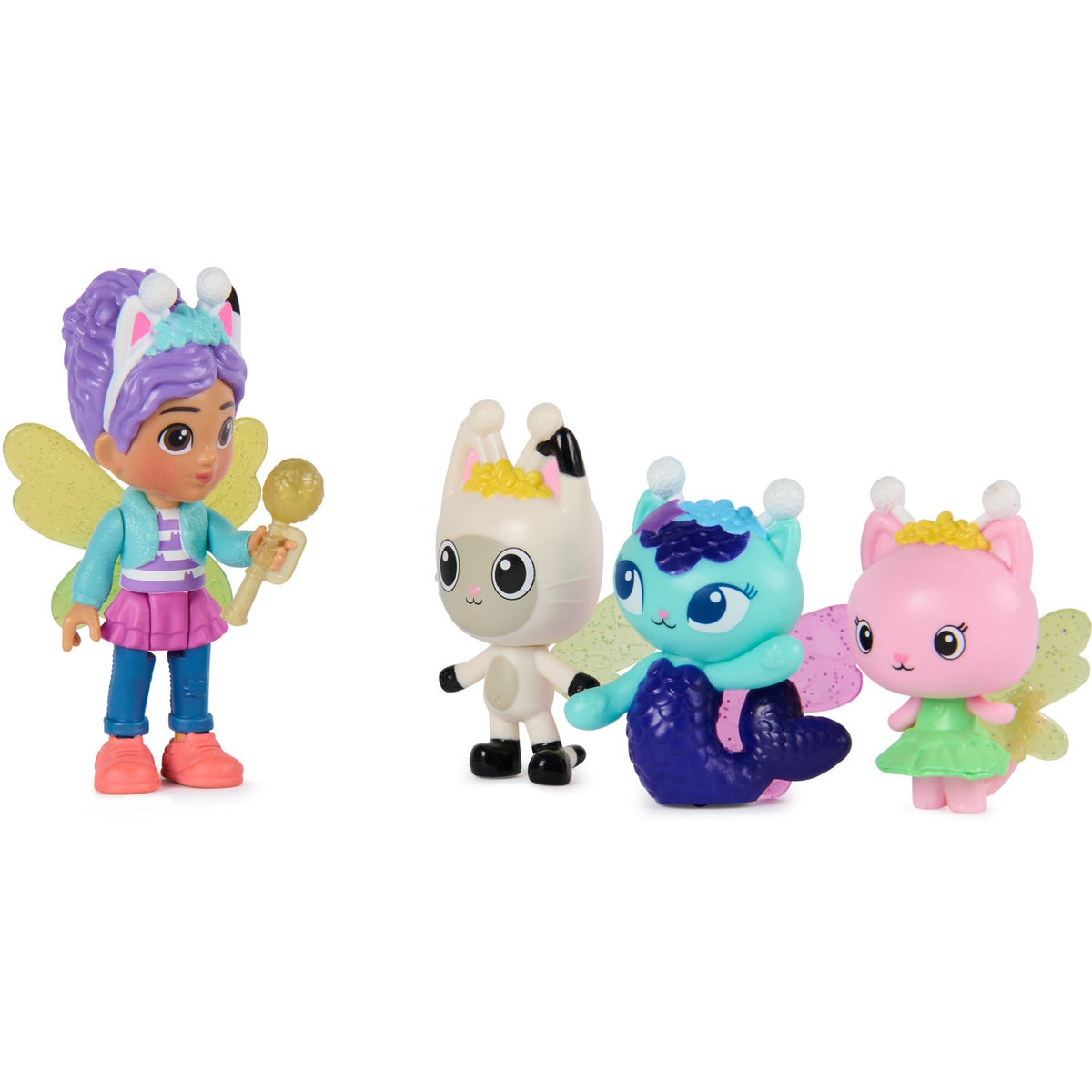 Gabby's Dollhouse Fe Venner Figursæt