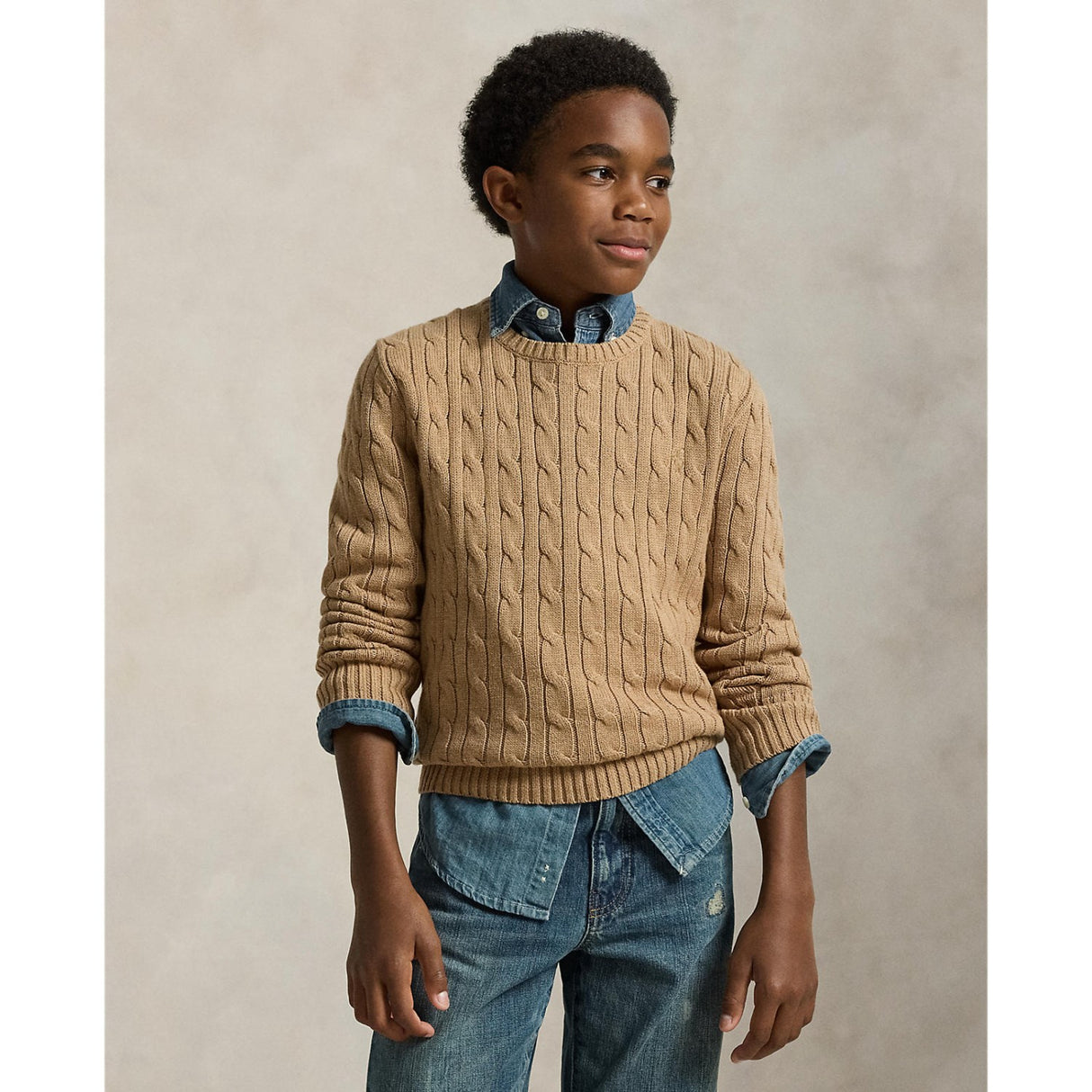 Polo Ralph Lauren Camel Hthr/C8520 Pullover