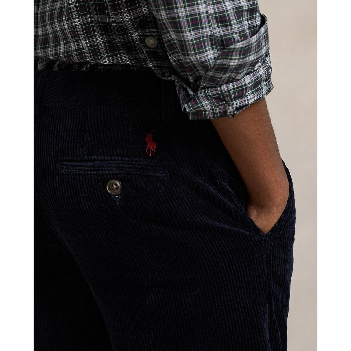 Polo Ralph Lauren Hunter Navy Flat Front Bukser