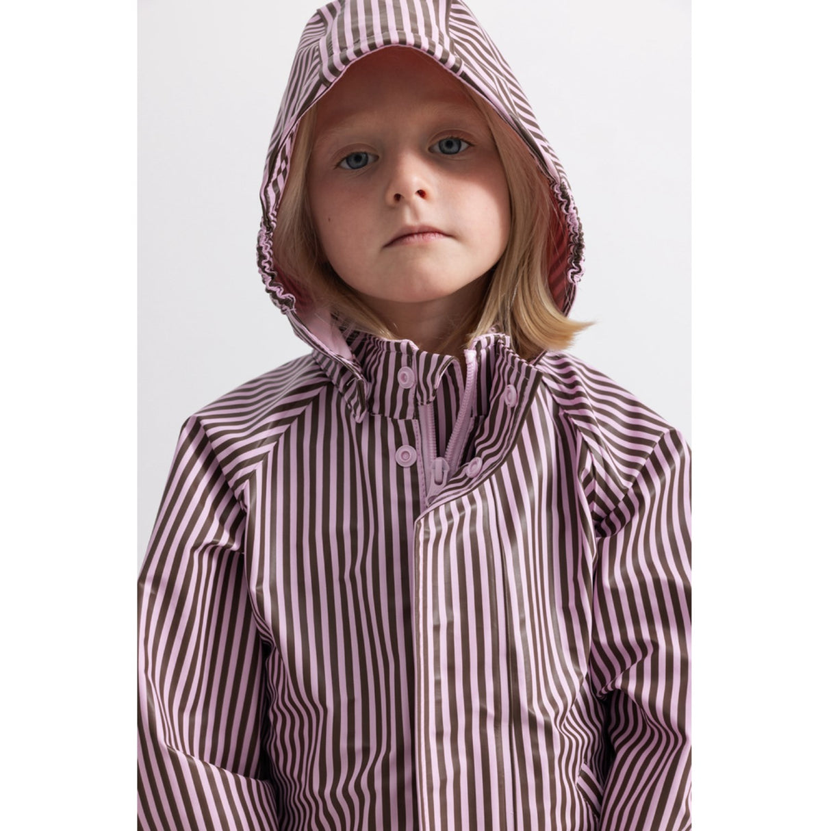 MarMar Rainwear Pink Brown Stripes Oddy Sæt
