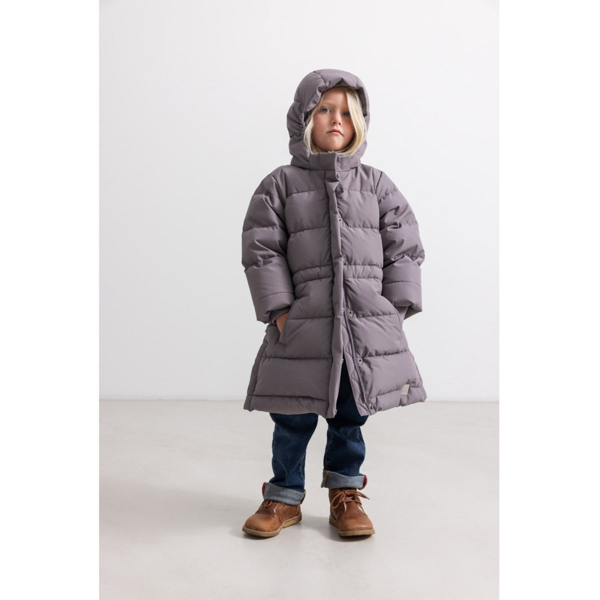 MarMar Tech. Puffer Plum Stem Oxford Frakke
