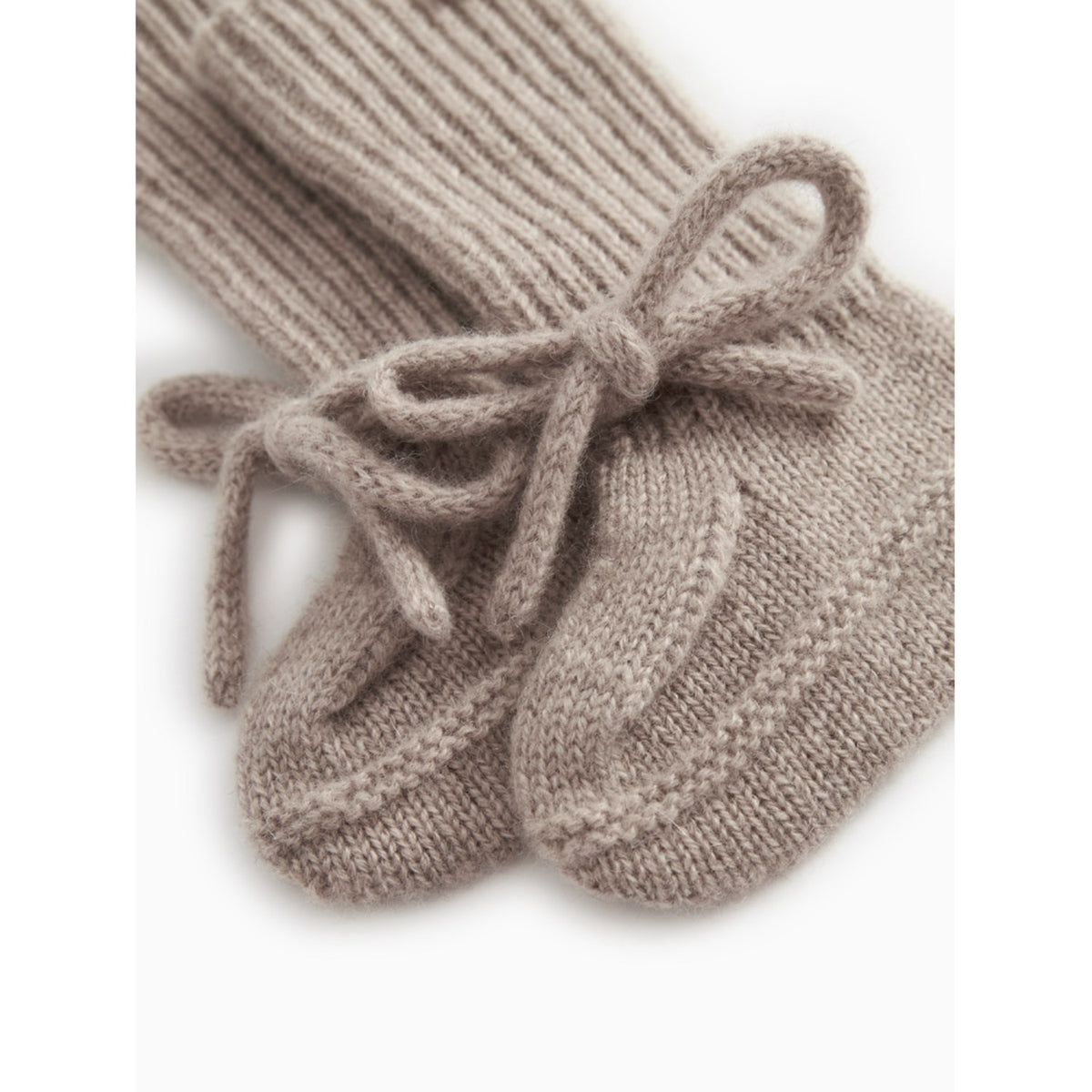 MarMar Cashmere New Born Alpaca Melange Abootie Booties