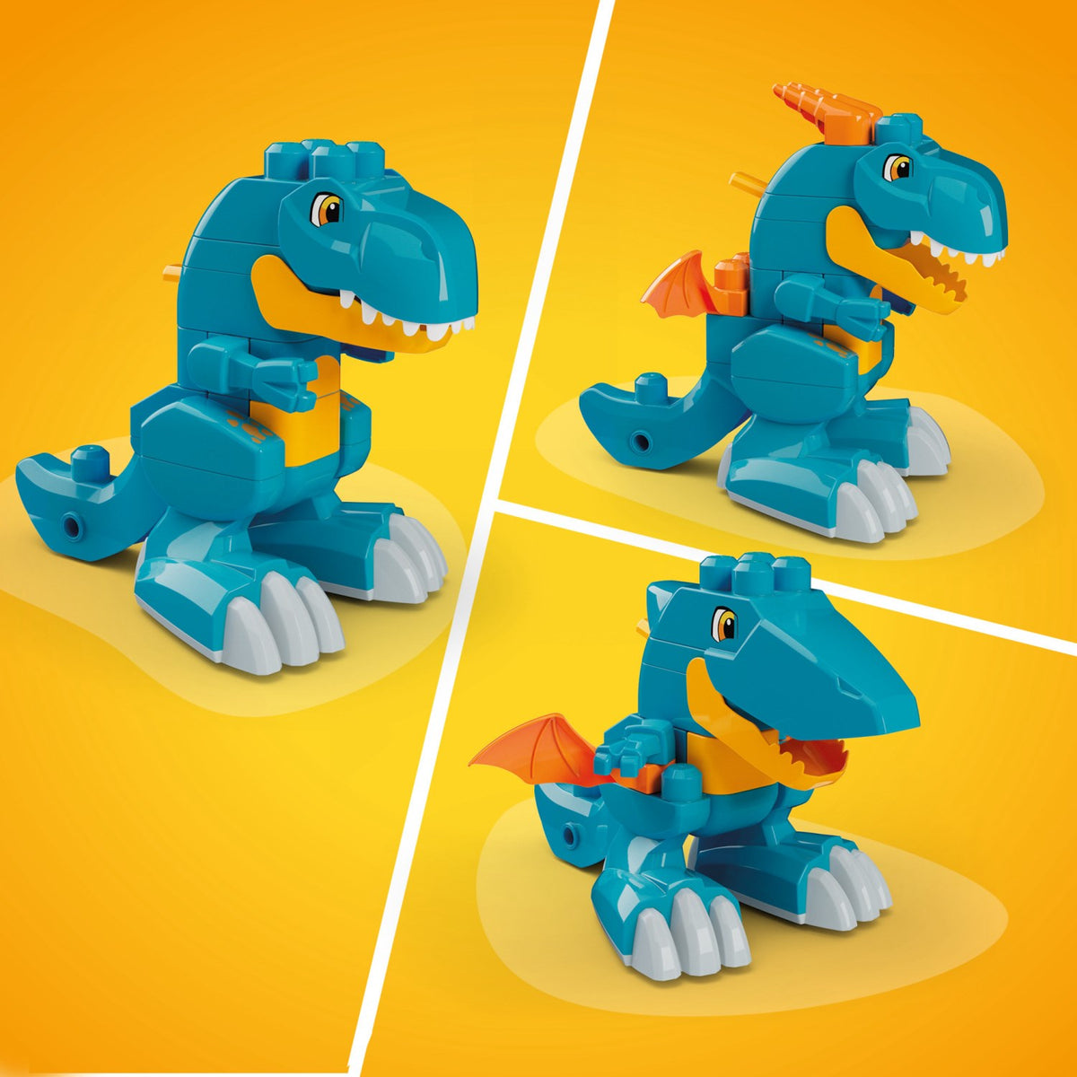 MEGA Bloks Byg & Ombyg Dinosaur