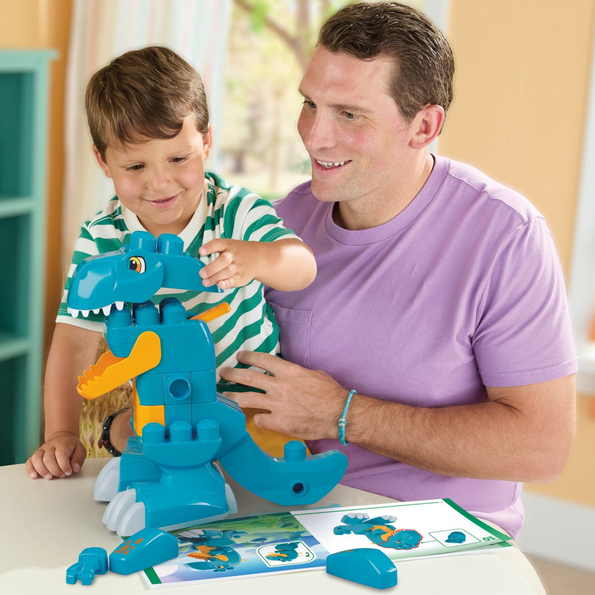 MEGA Bloks Byg & Ombyg Dinosaur