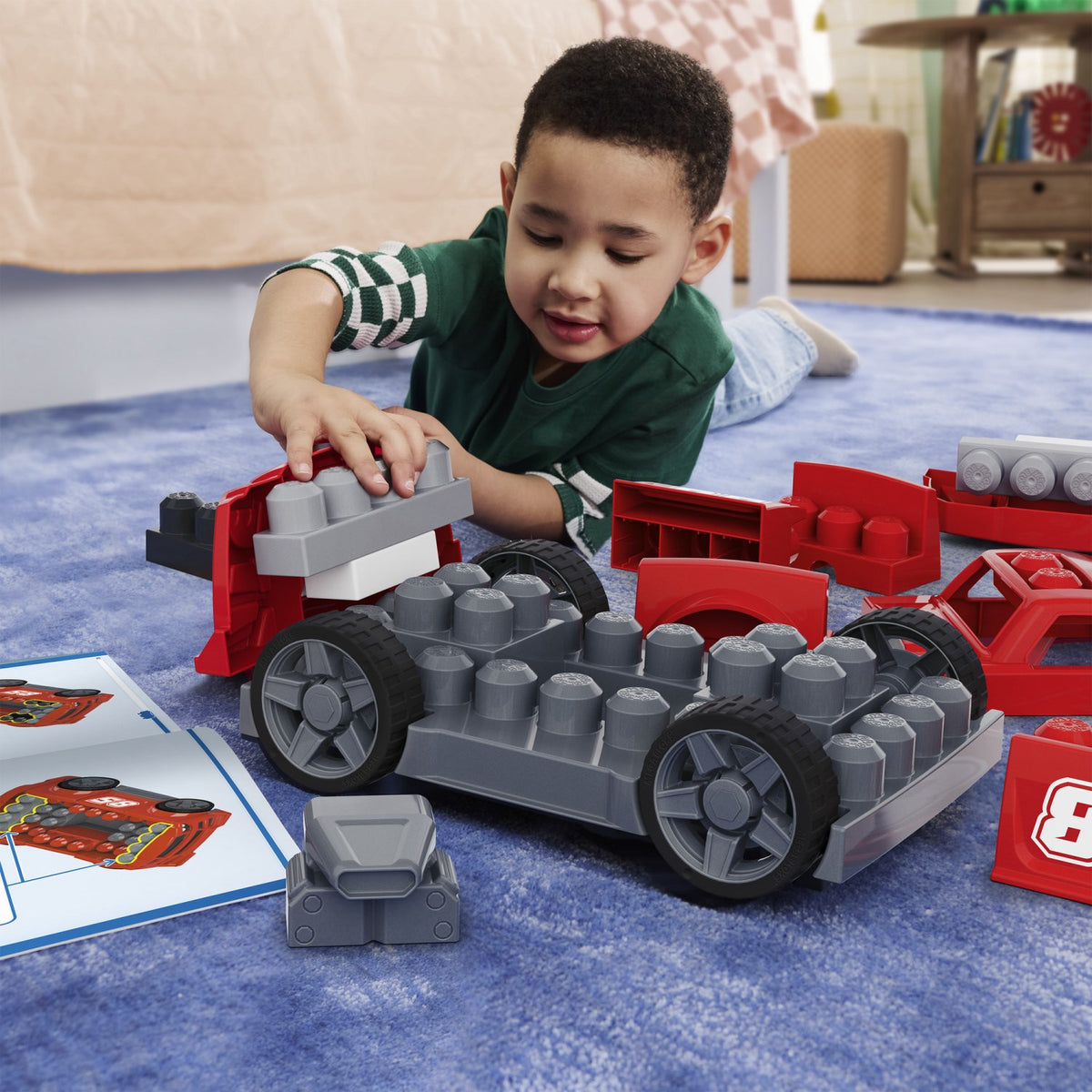 MEGA Bloks Byg & Ombyg Racerbil