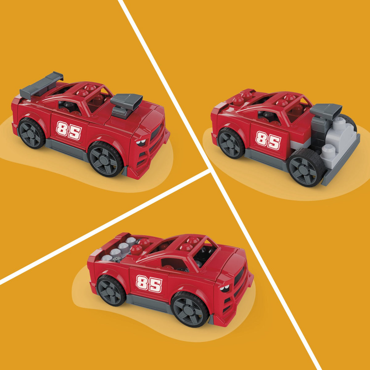 MEGA Bloks Byg & Ombyg Racerbil